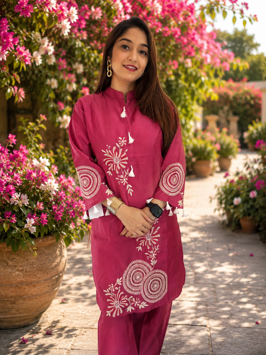 Fuchsia Bloom Coord Set