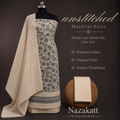 Ivory Bloom Chikankari Unstitched Suit