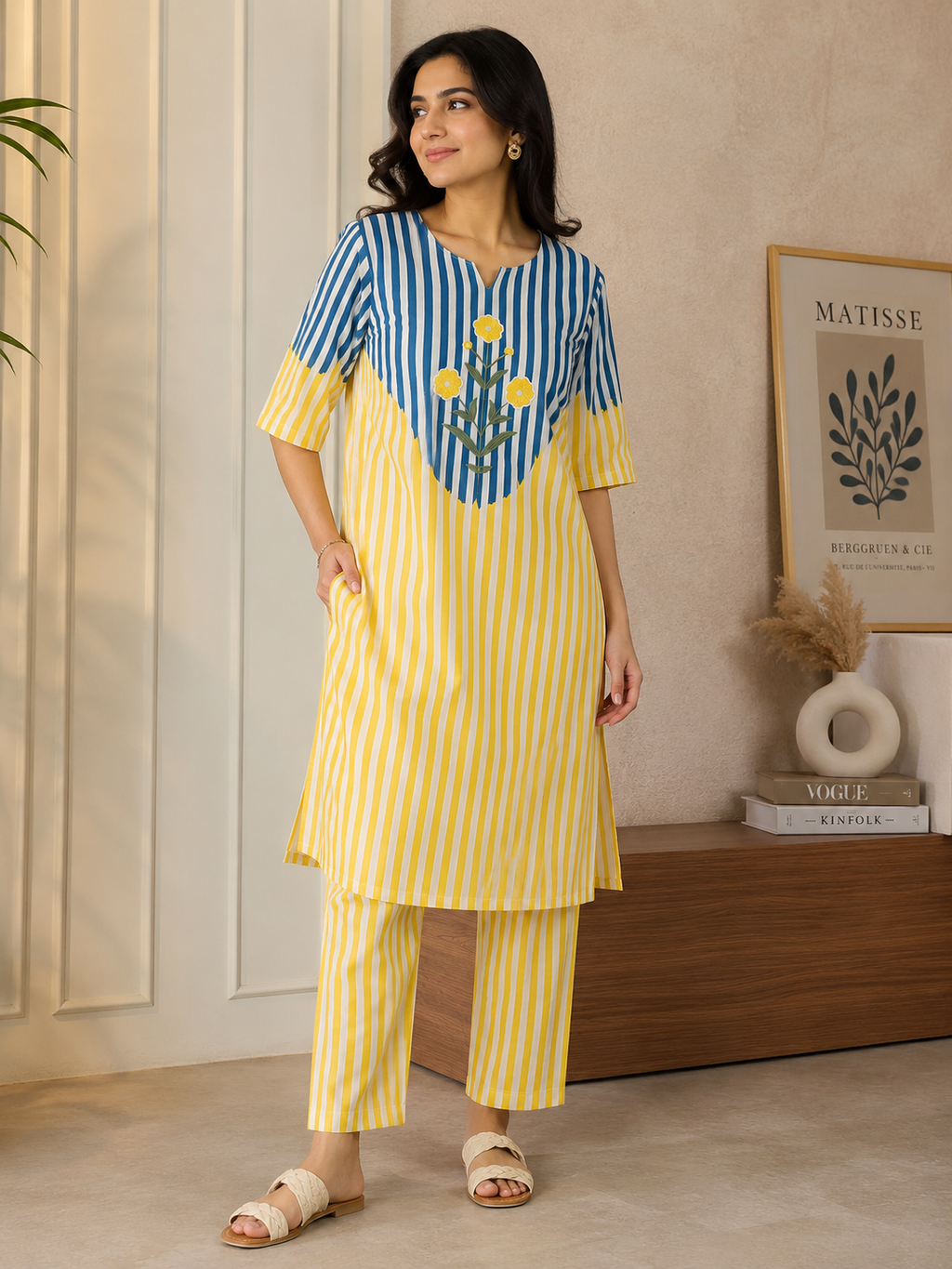 Sunshine Stripes Co ord Set